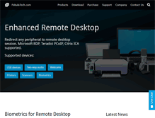 Tablet Screenshot of fabulatech.com